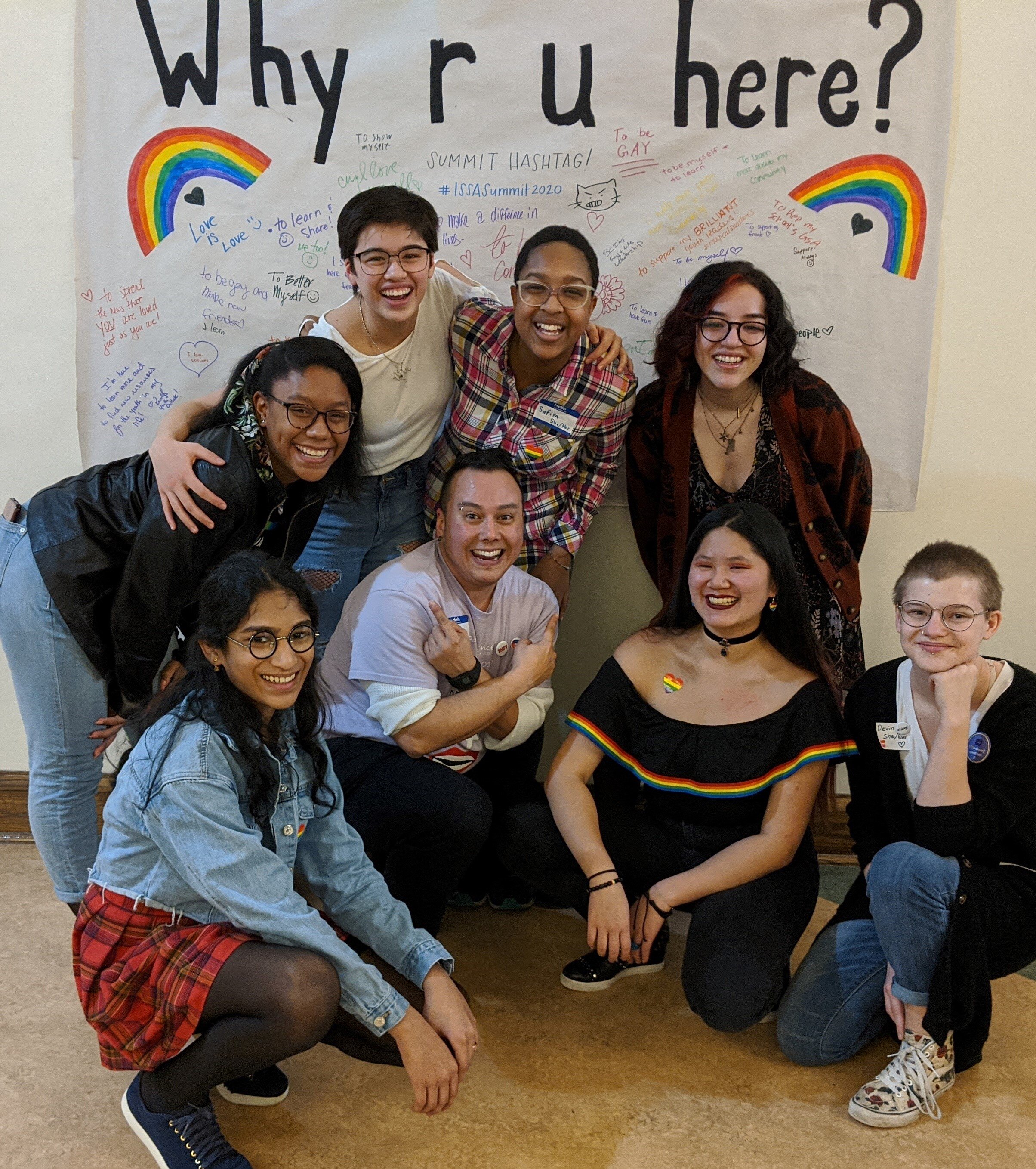 The Alliance Youth Committee (& Nat) at 2020’s Youth Leadership Summit - 